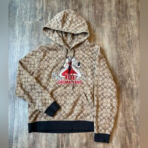 Disney X Coach Signature Logo 101 Dalmatians Oversized Hoodie